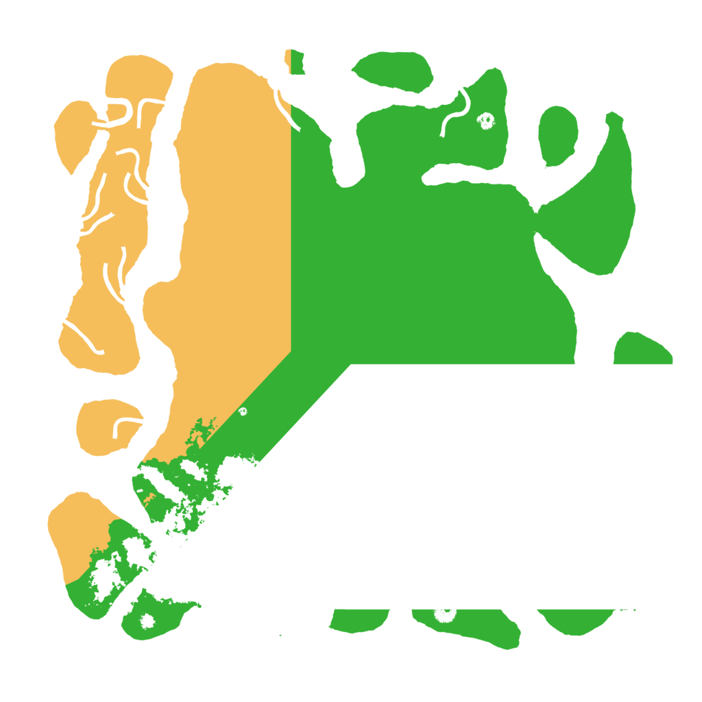 Biome Rust Map: Procedural Map, Size: 4300, Seed: 590420987