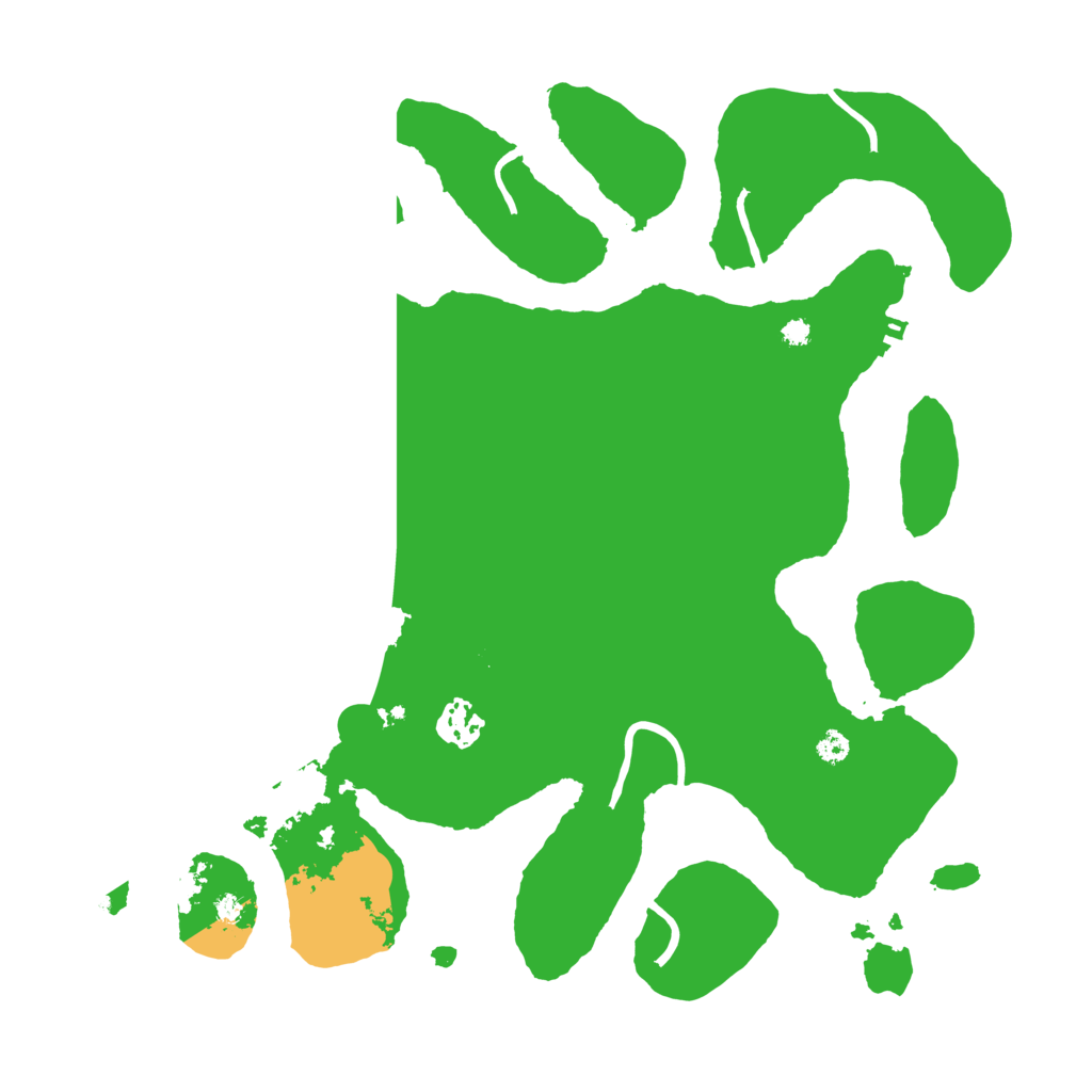 Biome Rust Map: Procedural Map, Size: 3500, Seed: 198677090