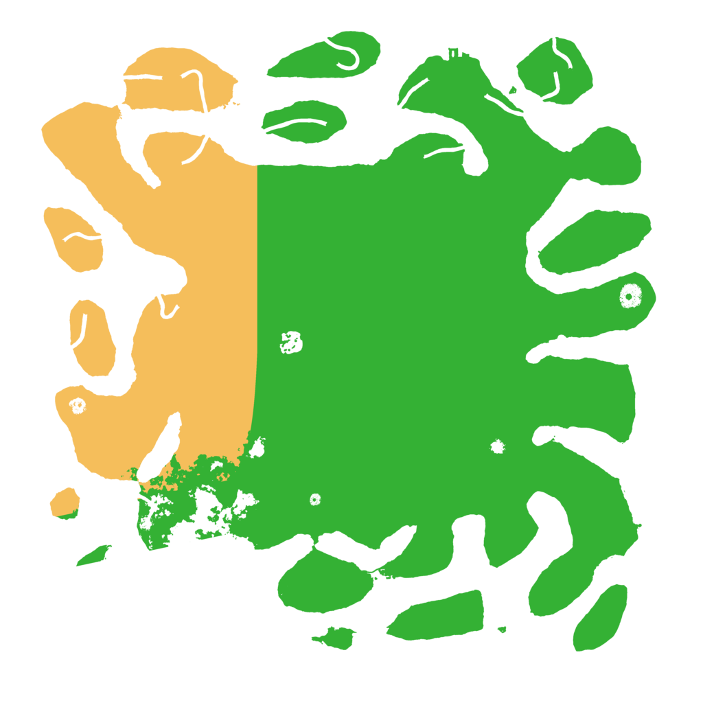 Biome Rust Map: Procedural Map, Size: 4500, Seed: 572