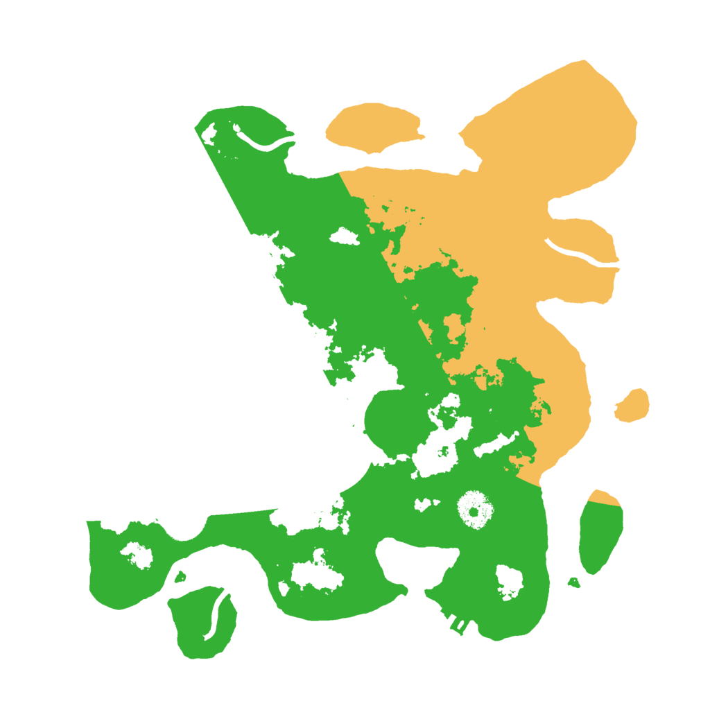 Biome Rust Map: Procedural Map, Size: 3000, Seed: 100505695