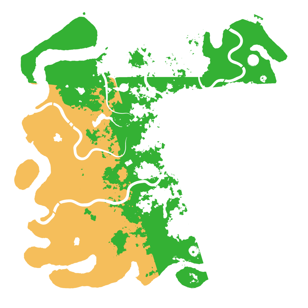 Biome Rust Map: Procedural Map, Size: 4700, Seed: 52708