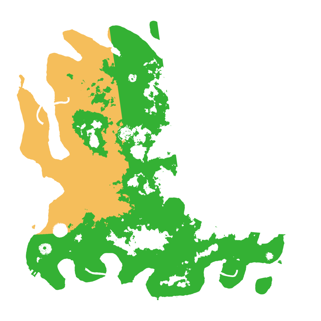 Biome Rust Map: Procedural Map, Size: 4000, Seed: 2154