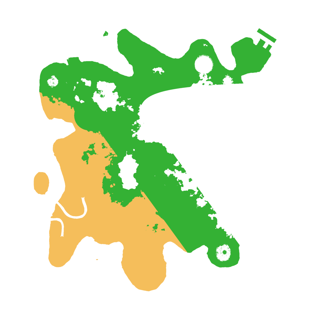 Biome Rust Map: Procedural Map, Size: 3000, Seed: 1845548264