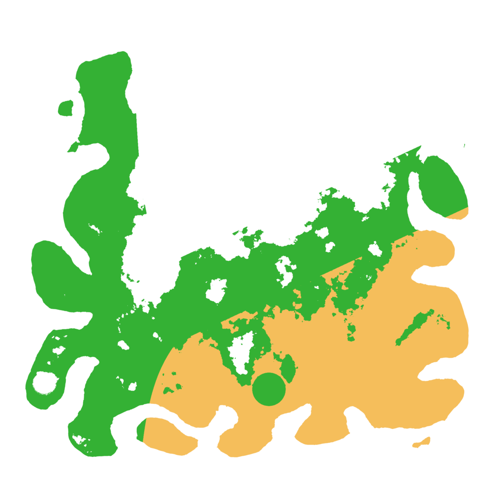 Biome Rust Map: Barren, Size: 4000, Seed: 5685344