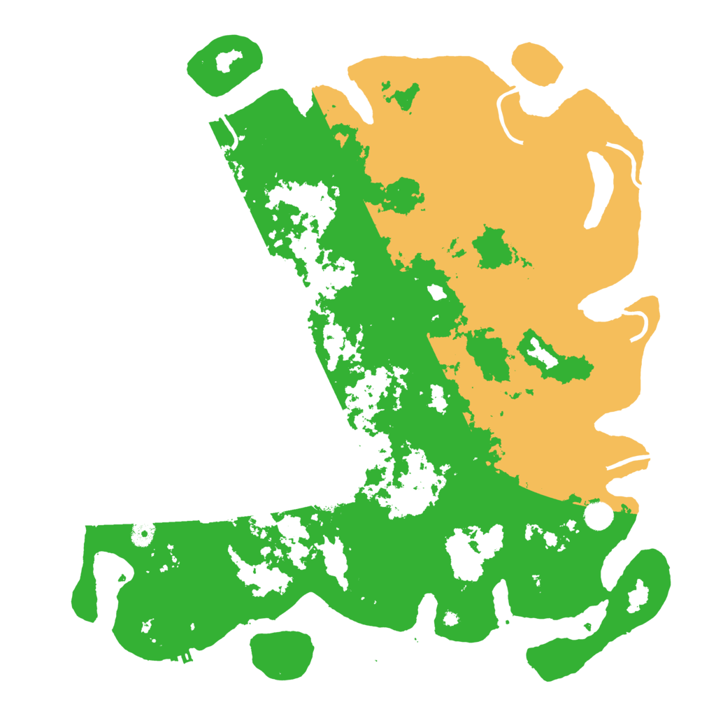Biome Rust Map: Procedural Map, Size: 4500, Seed: 1116957554