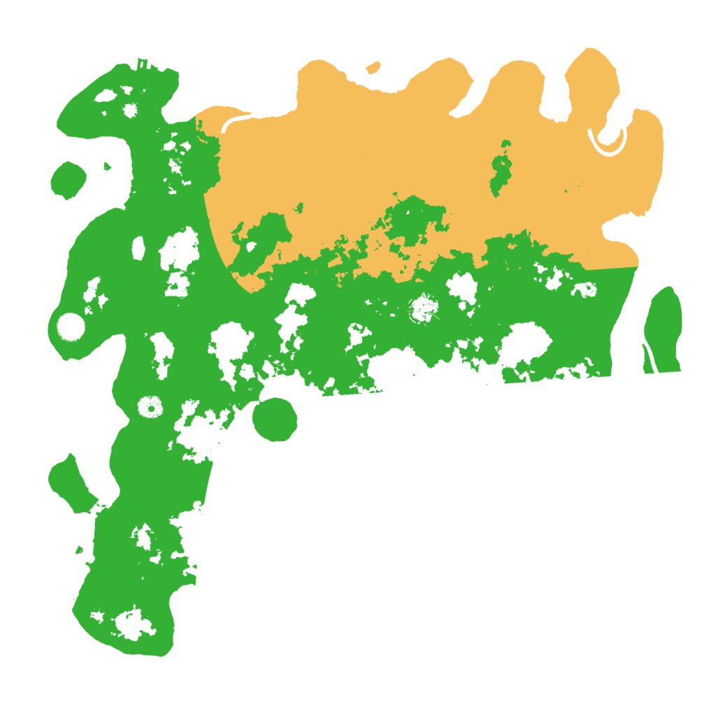 Biome Rust Map: Procedural Map, Size: 4500, Seed: 717161614