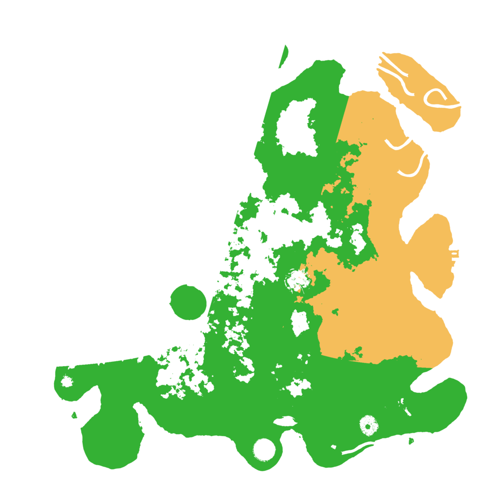 Biome Rust Map: Procedural Map, Size: 4000, Seed: 31236