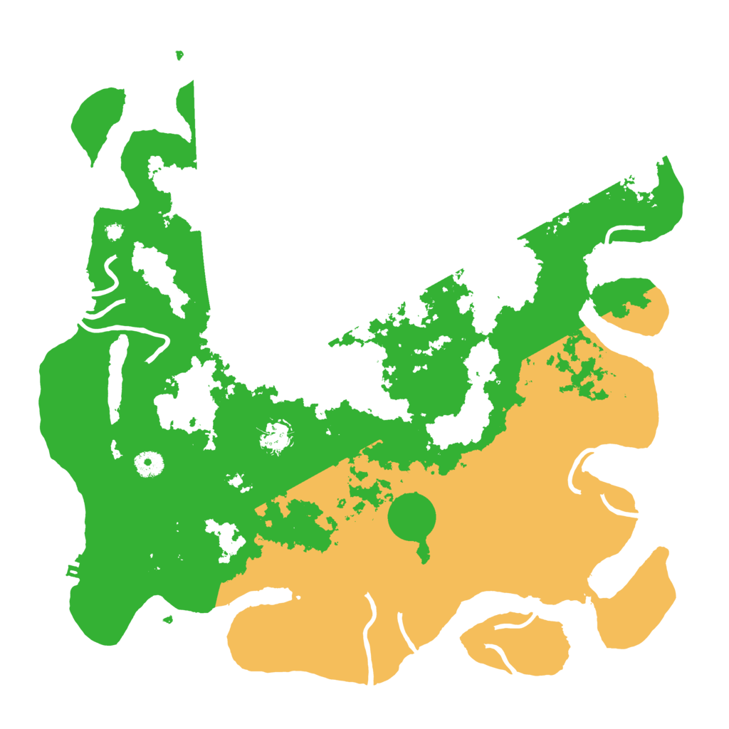Biome Rust Map: Procedural Map, Size: 4000, Seed: 70530401