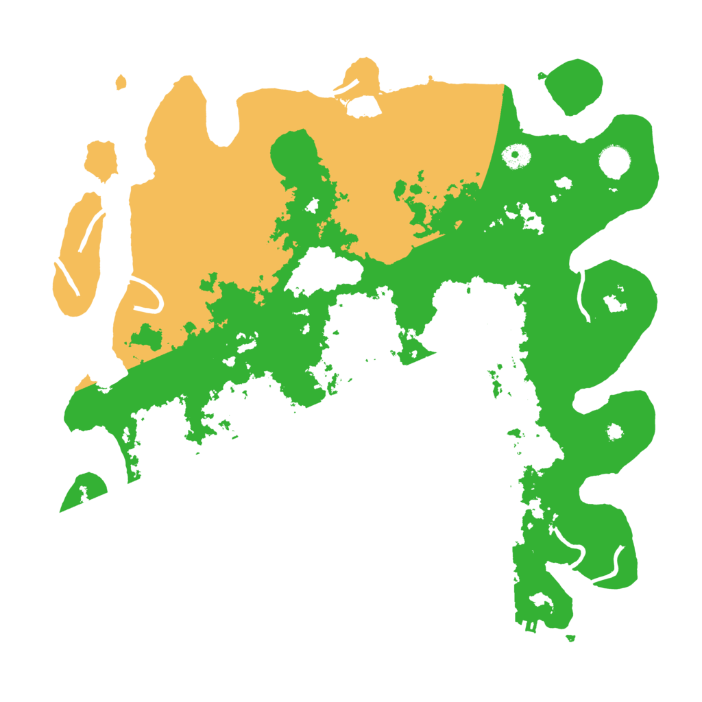 Biome Rust Map: Procedural Map, Size: 4000, Seed: 70218875