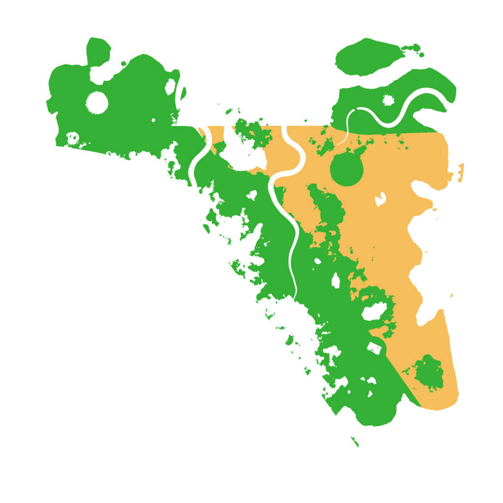 Biome Rust Map: Procedural Map, Size: 4000, Seed: 53942198