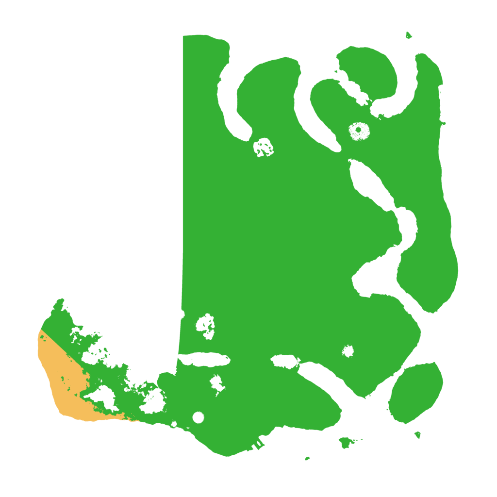 Biome Rust Map: Procedural Map, Size: 3800, Seed: 131556863