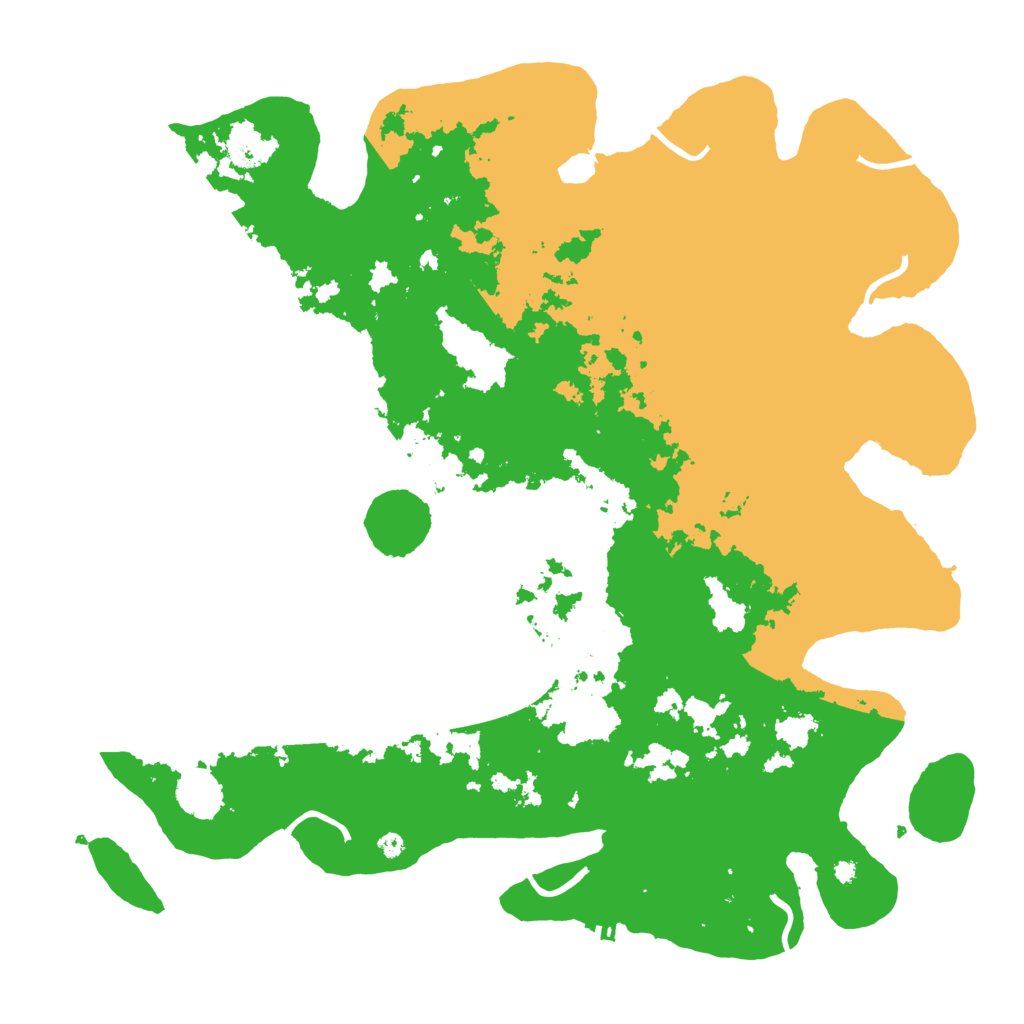 Biome Rust Map: Procedural Map, Size: 4250, Seed: 288134