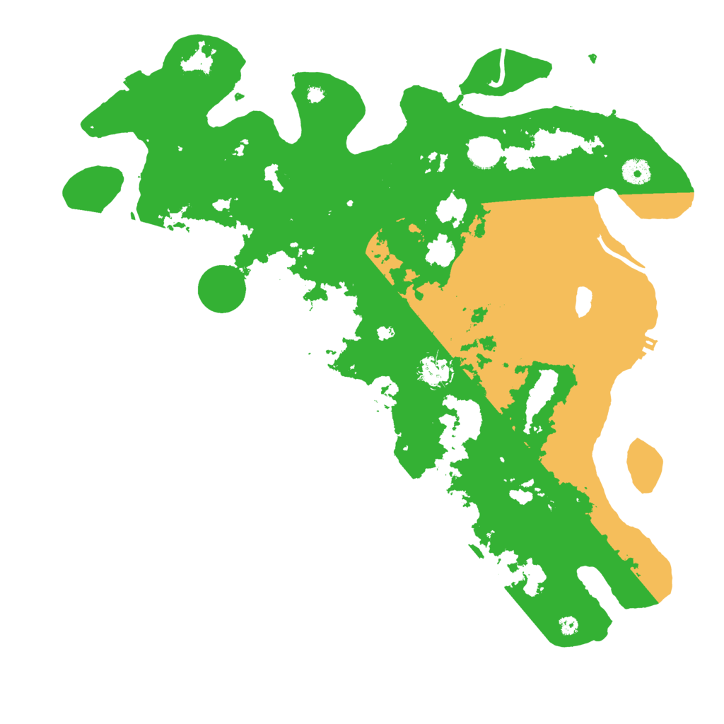 Biome Rust Map: Procedural Map, Size: 4000, Seed: 7812658