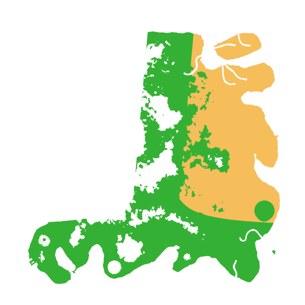 Biome Rust Map: Procedural Map, Size: 4000, Seed: 964