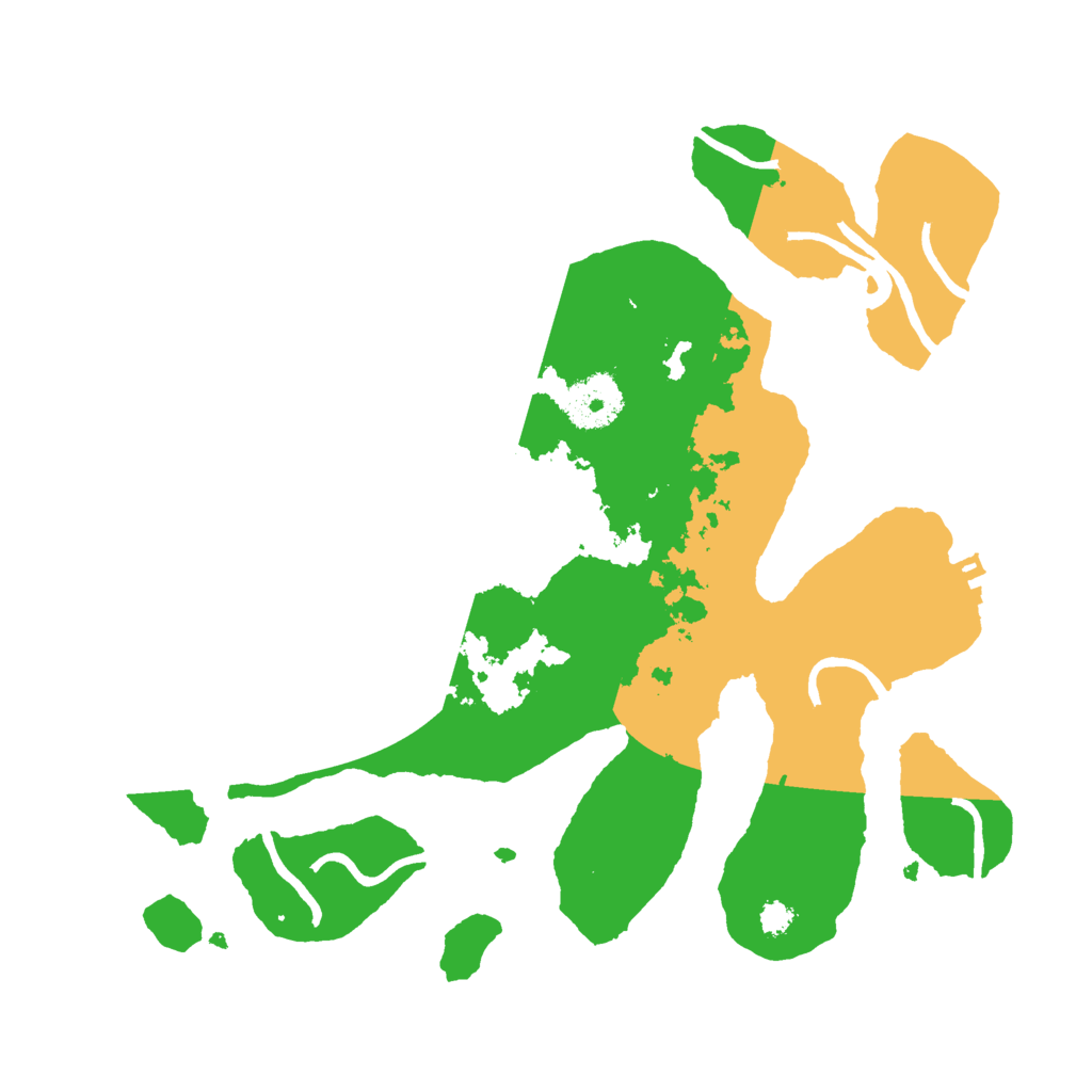 Biome Rust Map: Procedural Map, Size: 3000, Seed: 1172022416