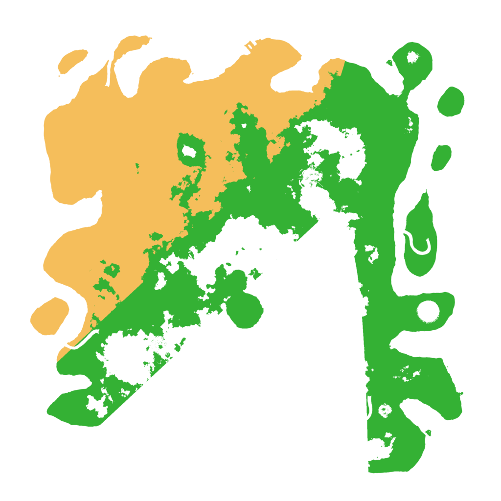Biome Rust Map: Procedural Map, Size: 4000, Seed: 1276