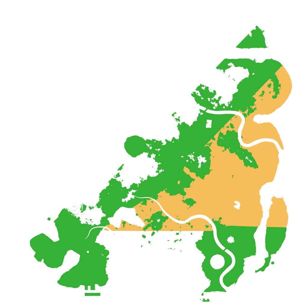 Biome Rust Map: Procedural Map, Size: 4000, Seed: 2102371098