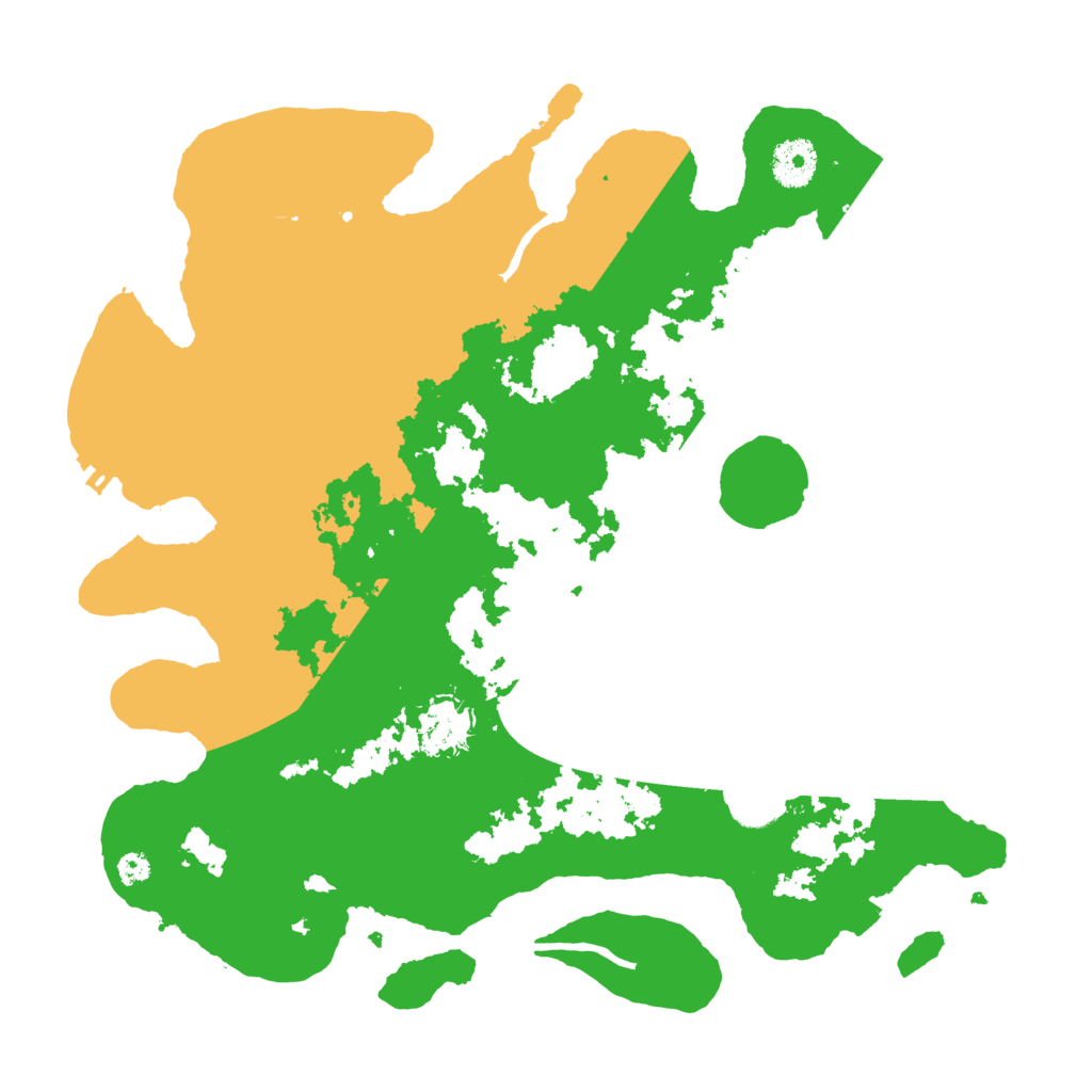 Biome Rust Map: Procedural Map, Size: 3500, Seed: 12352