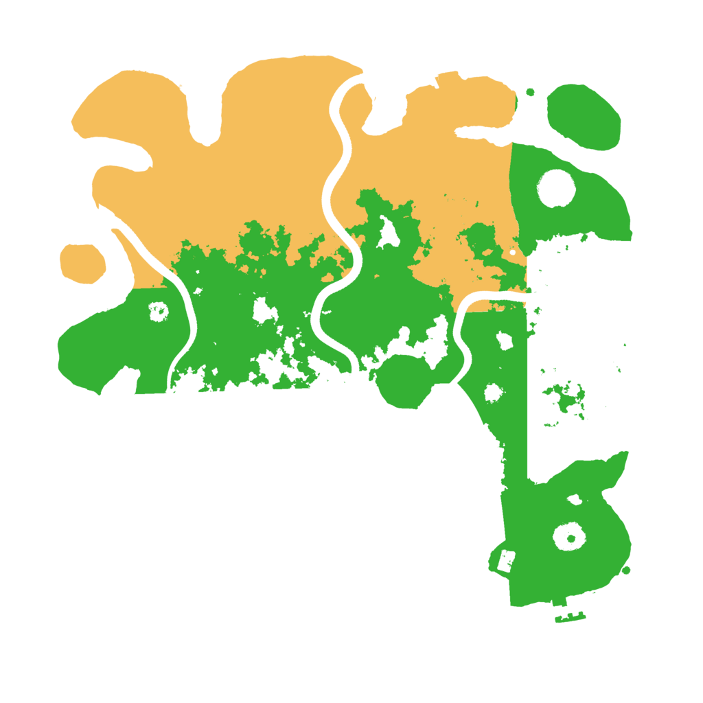 Biome Rust Map: Procedural Map, Size: 3500, Seed: 1274541504