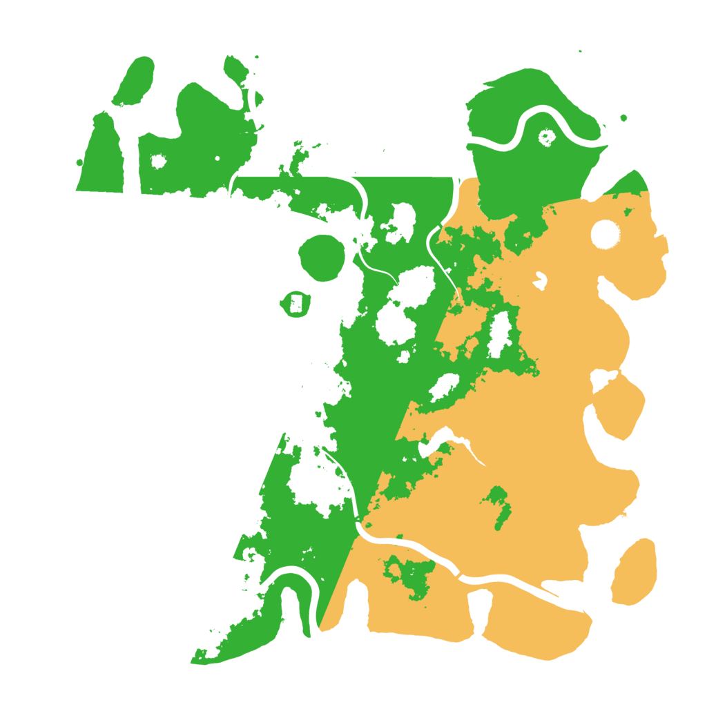 Biome Rust Map: Procedural Map, Size: 4250, Seed: 12345