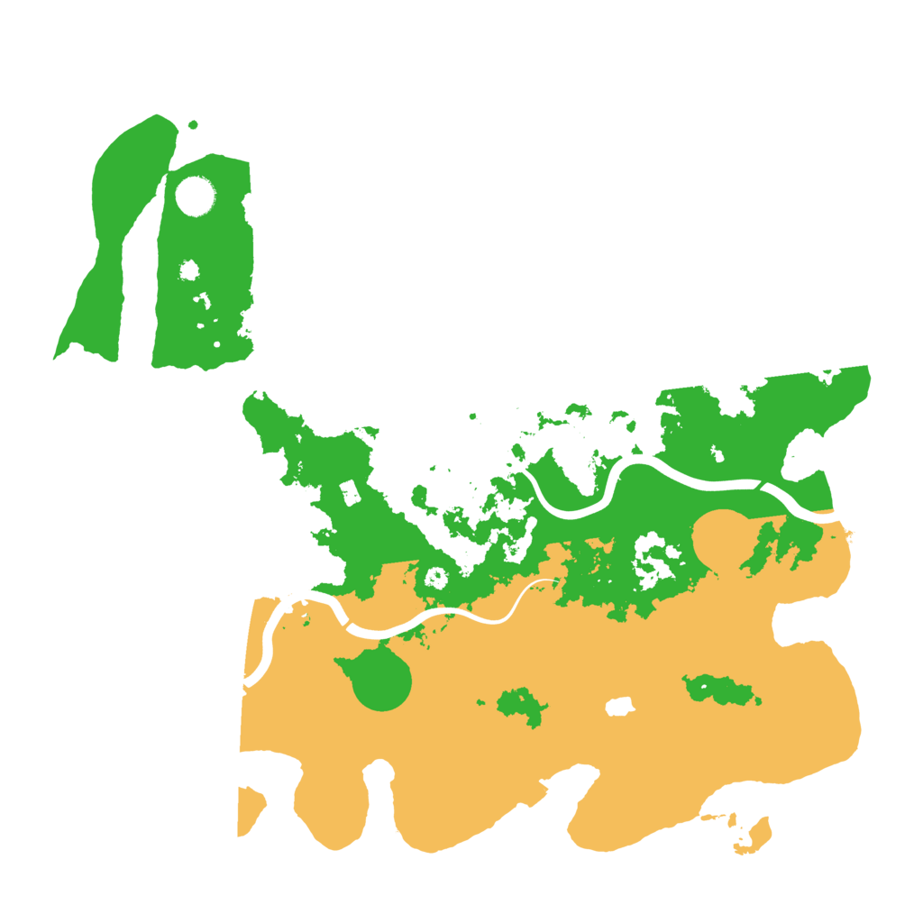 Biome Rust Map: Procedural Map, Size: 4096, Seed: 100410