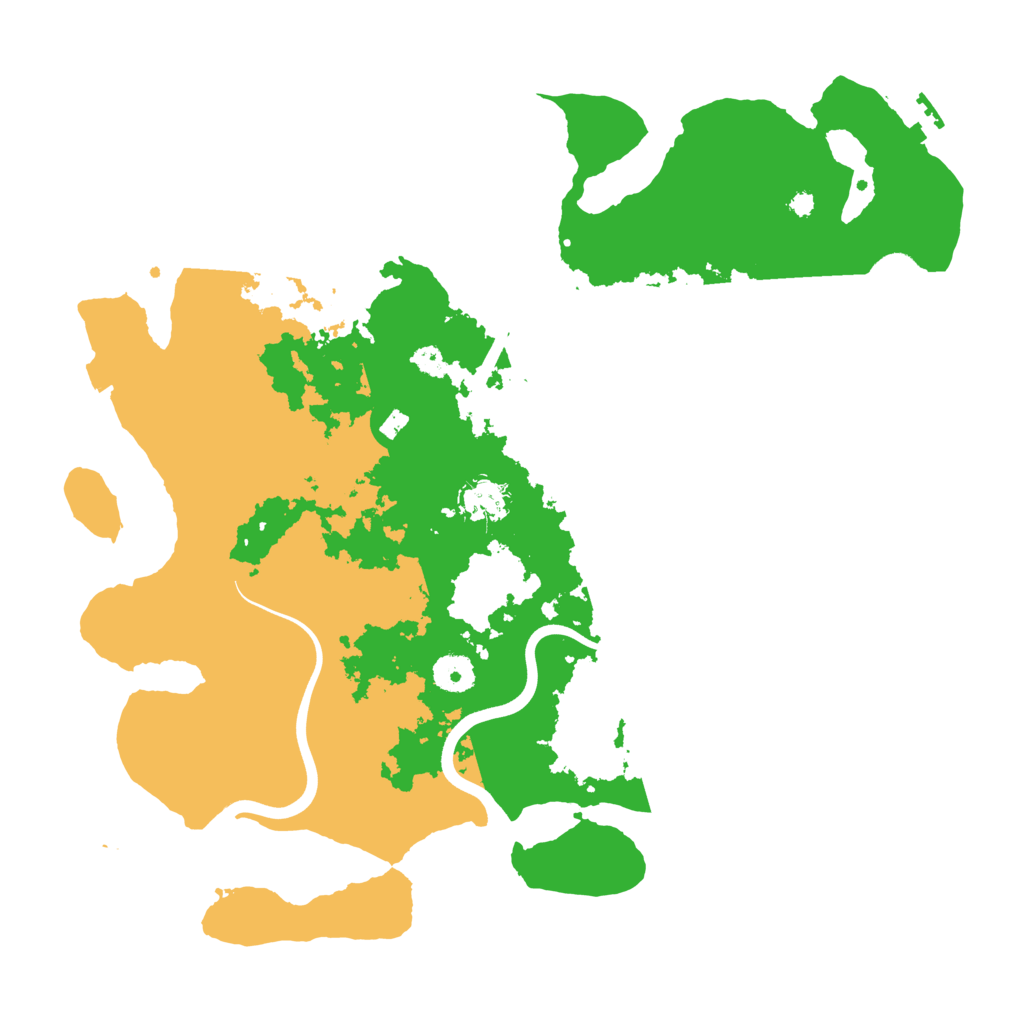 Biome Rust Map: Procedural Map, Size: 3850, Seed: 1471035450