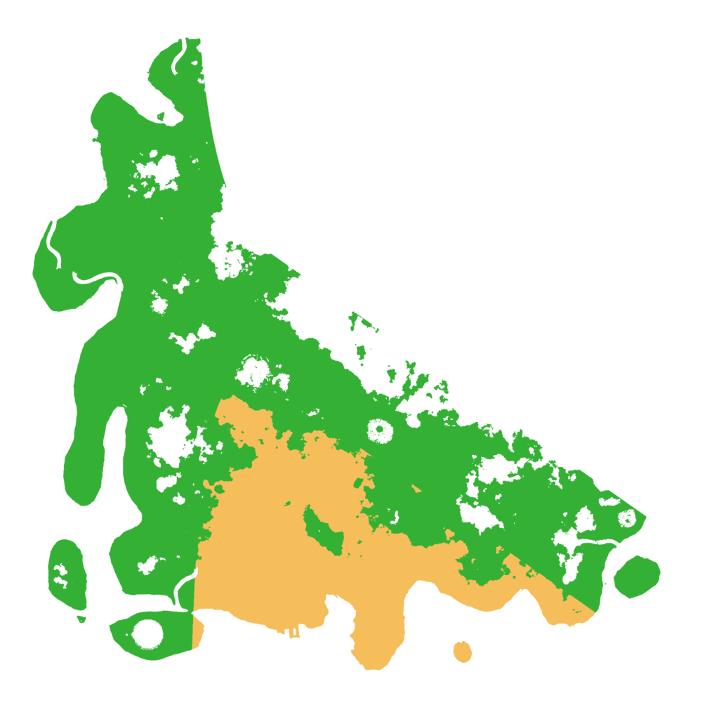 Biome Rust Map: Procedural Map, Size: 4250, Seed: 20211004