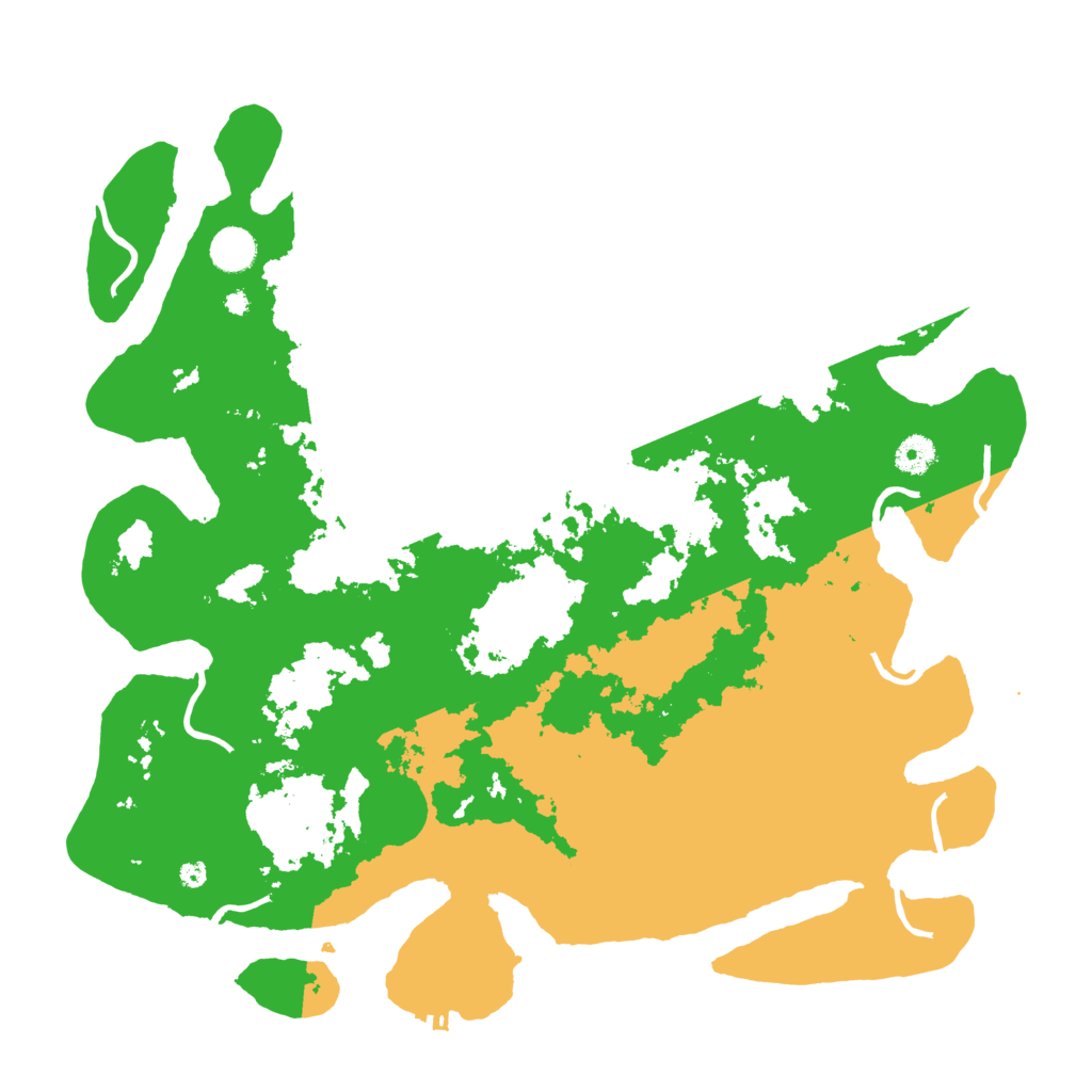 Biome Rust Map: Procedural Map, Size: 4200, Seed: 655452150