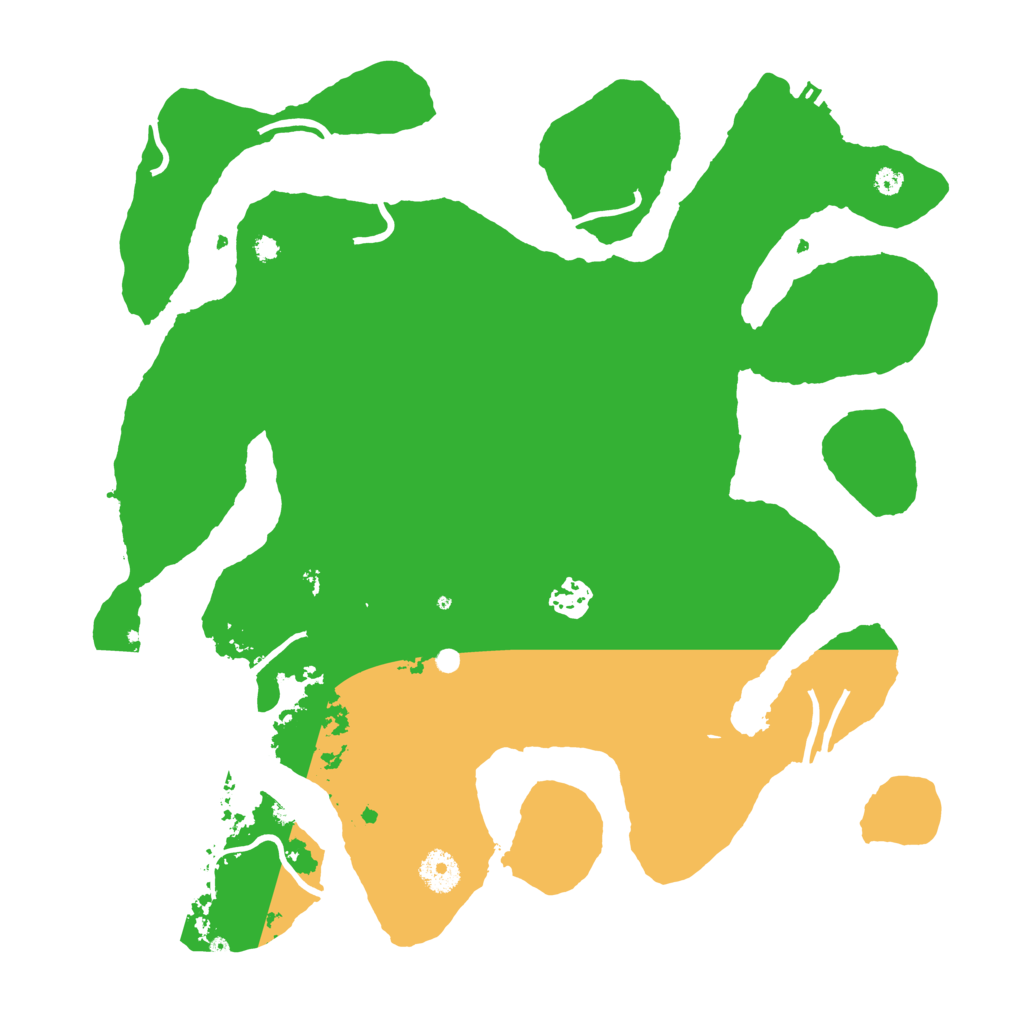 Biome Rust Map: Procedural Map, Size: 3800, Seed: 1904140466