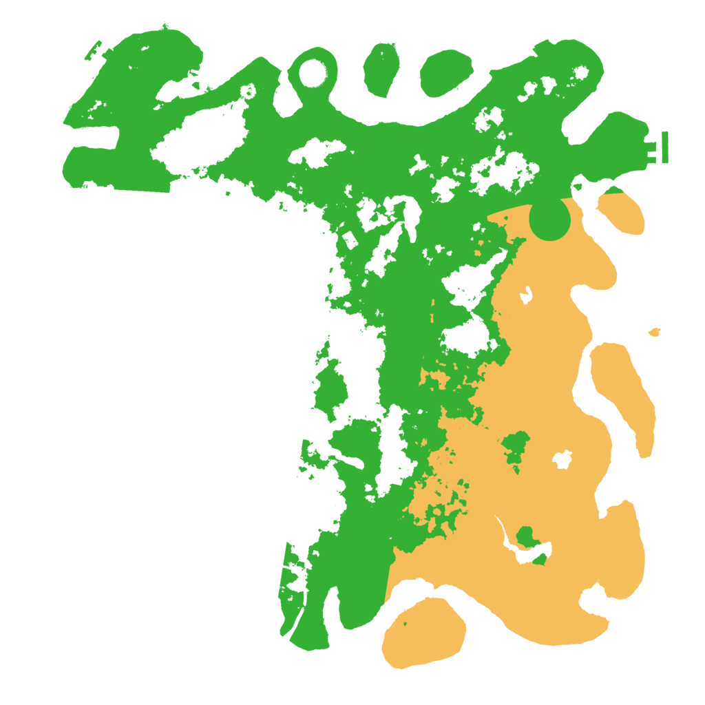Biome Rust Map: Procedural Map, Size: 4500, Seed: 300