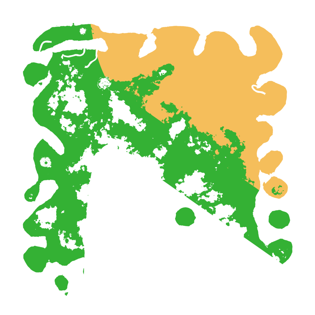 Biome Rust Map: Procedural Map, Size: 4500, Seed: 568374740