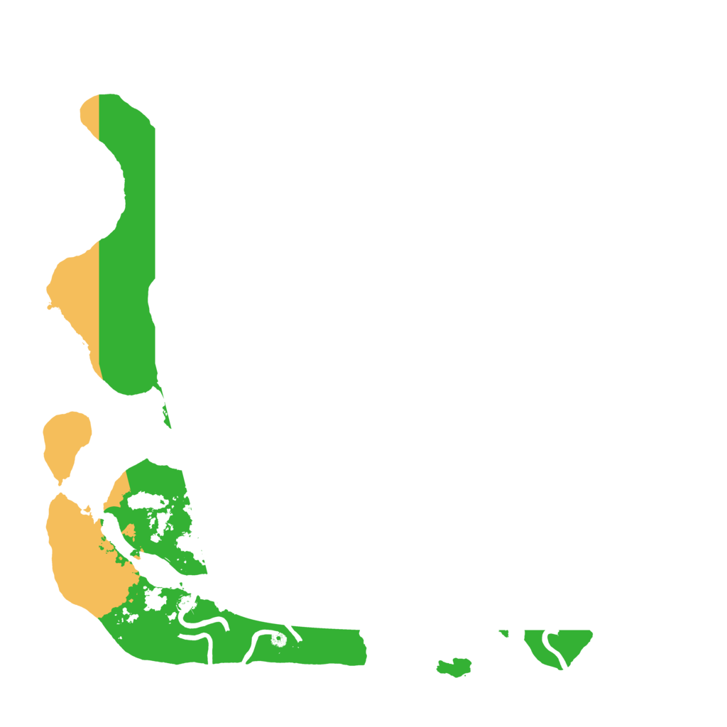 Biome Rust Map: Procedural Map, Size: 3500, Seed: 1388882141