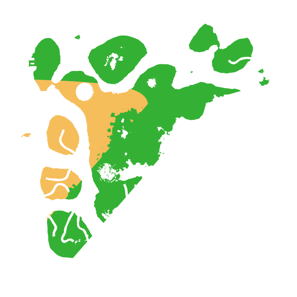 Biome Rust Map: Procedural Map, Size: 3000, Seed: 514674862