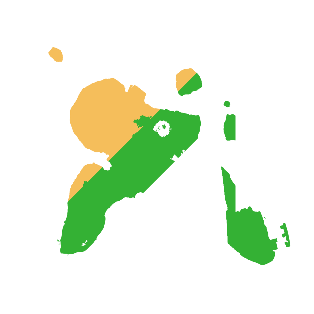 Biome Rust Map: Procedural Map, Size: 2000, Seed: 141732