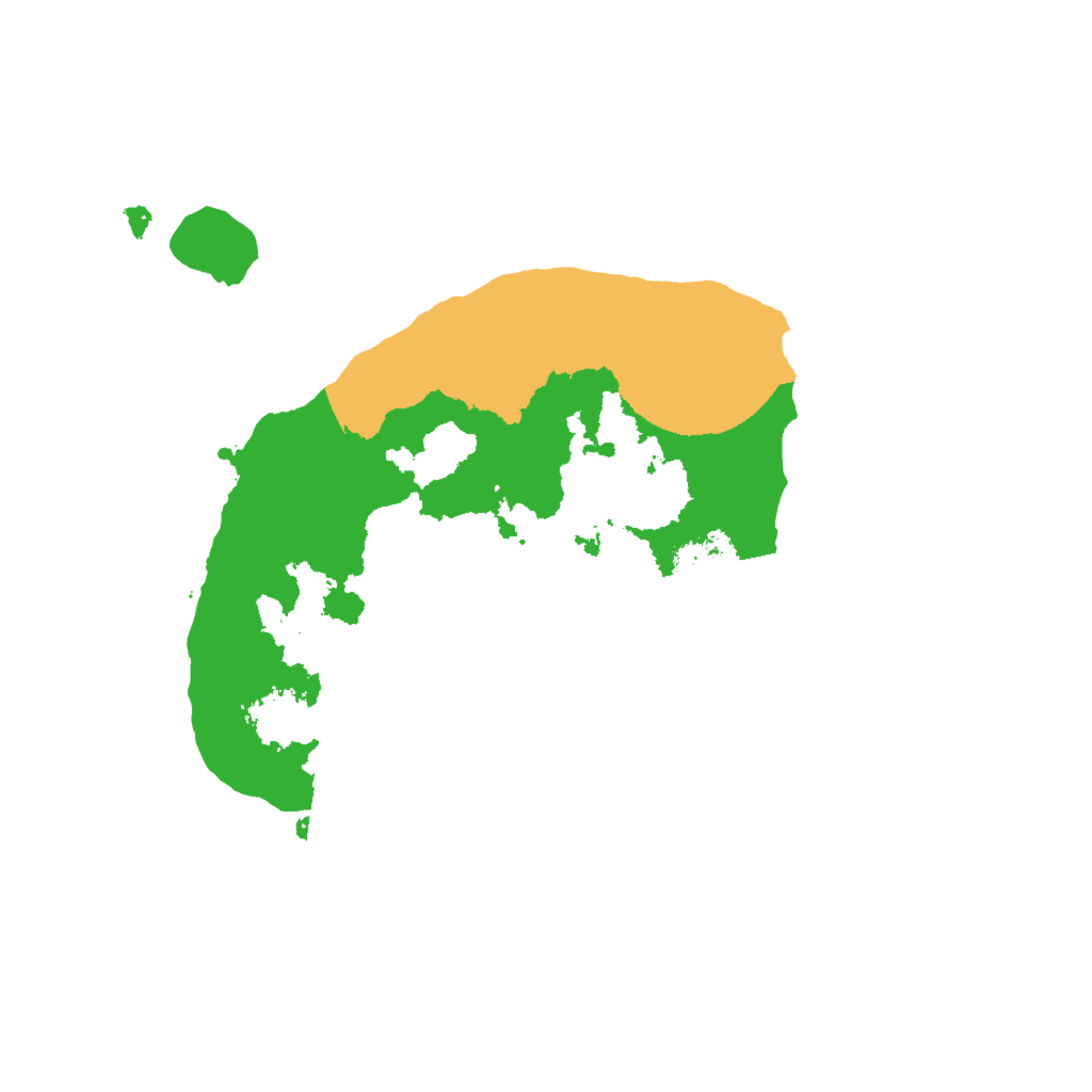 Biome Rust Map: Procedural Map, Size: 1800, Seed: 2200122