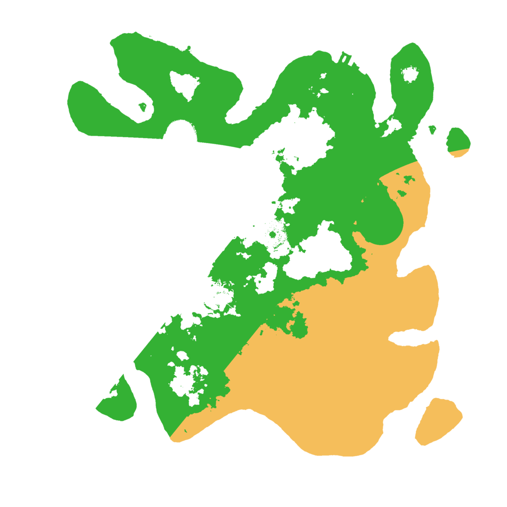 Biome Rust Map: Procedural Map, Size: 3000, Seed: 1482495402