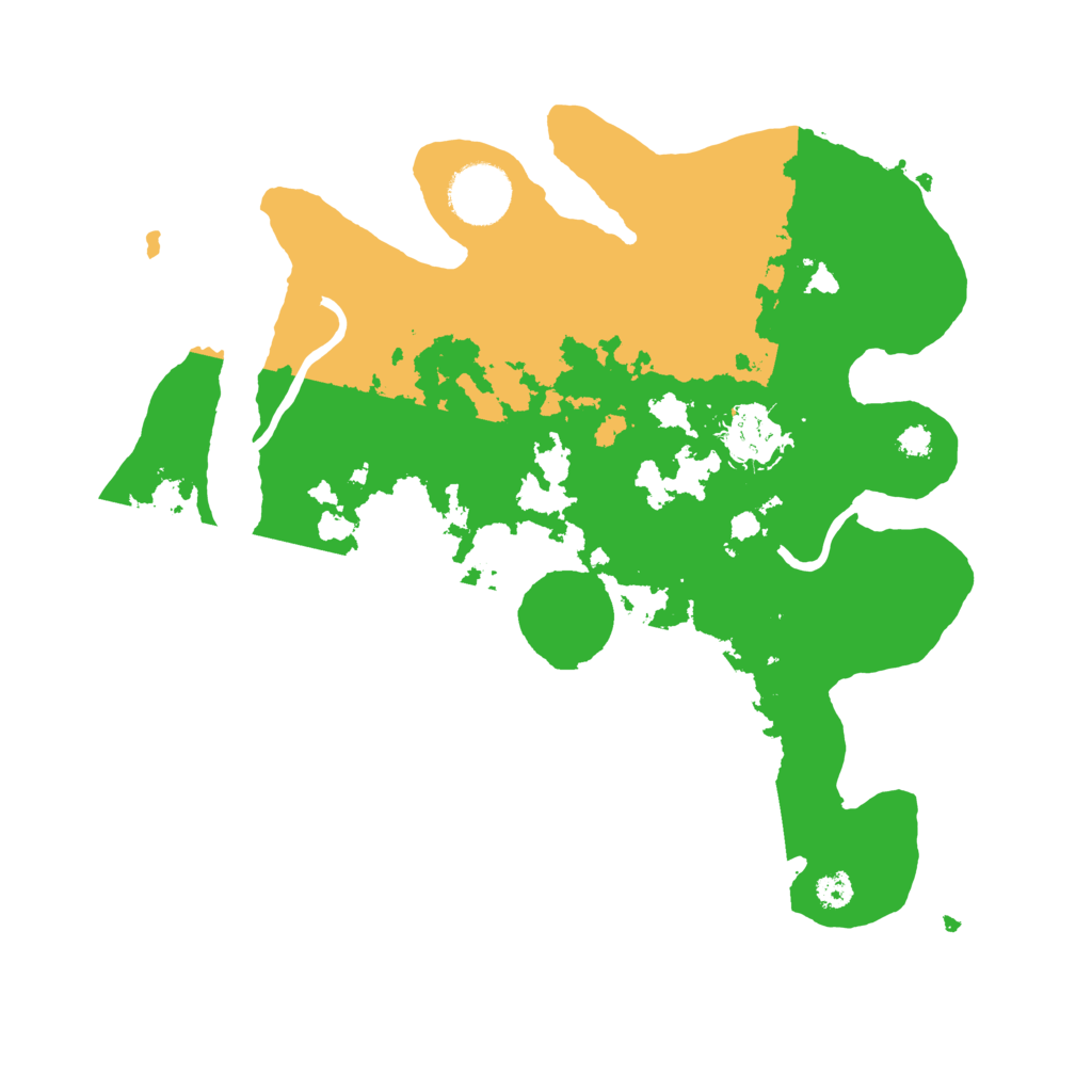Biome Rust Map: Procedural Map, Size: 3100, Seed: 22264795
