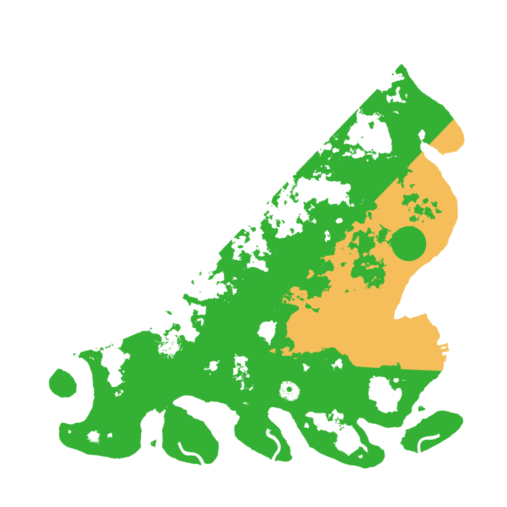 Biome Rust Map: Procedural Map, Size: 3850, Seed: 871559971