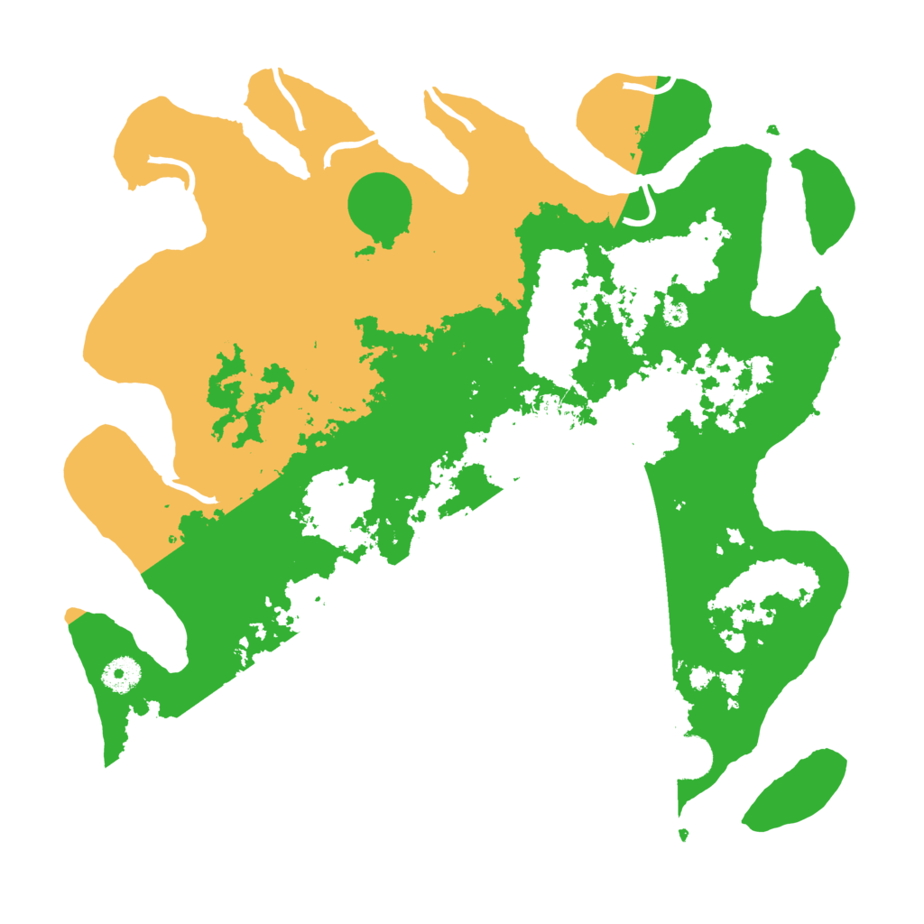 Biome Rust Map: Procedural Map, Size: 3800, Seed: 225631758