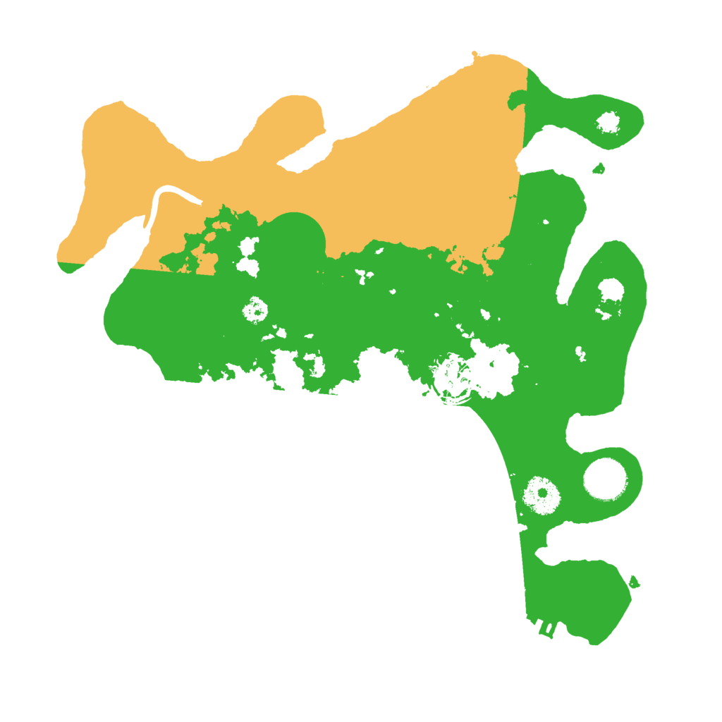 Biome Rust Map: Procedural Map, Size: 3000, Seed: 1133949947