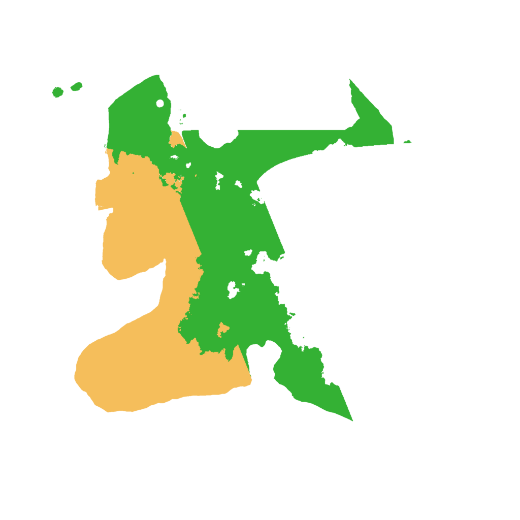 Biome Rust Map: Procedural Map, Size: 2000, Seed: 986750