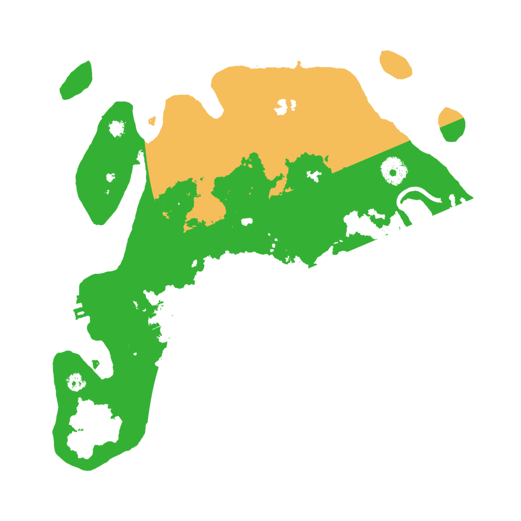 Biome Rust Map: Procedural Map, Size: 3000, Seed: 1881992041