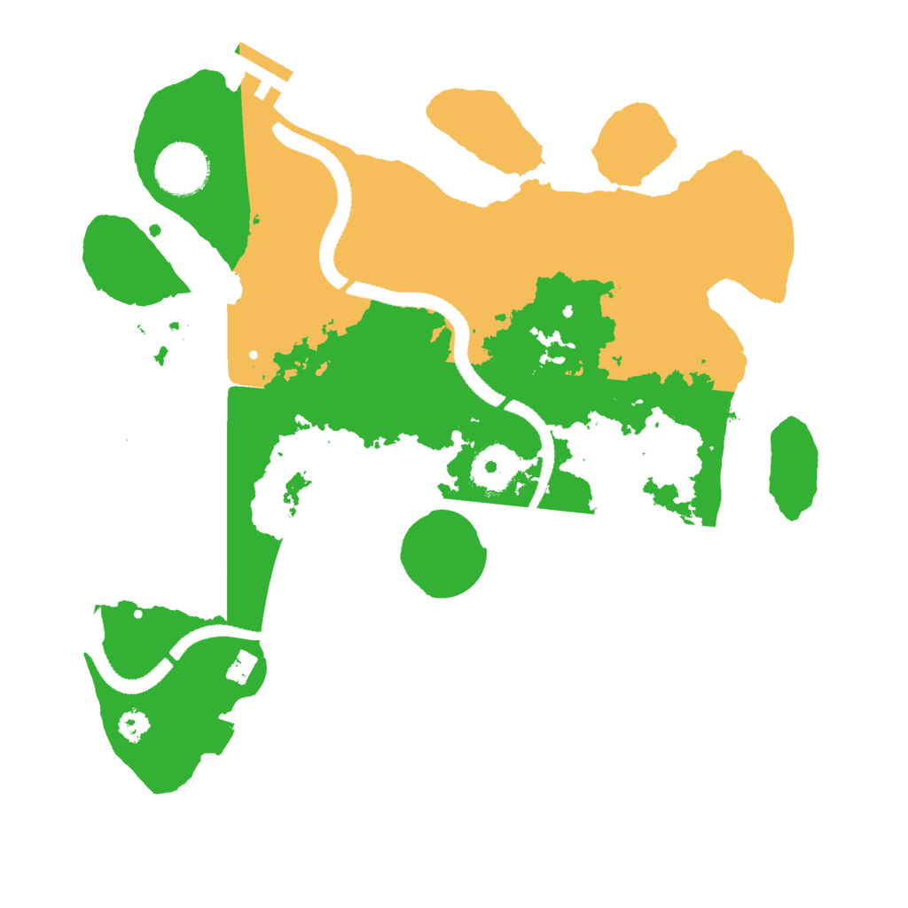 Biome Rust Map: Procedural Map, Size: 3000, Seed: 1455726223