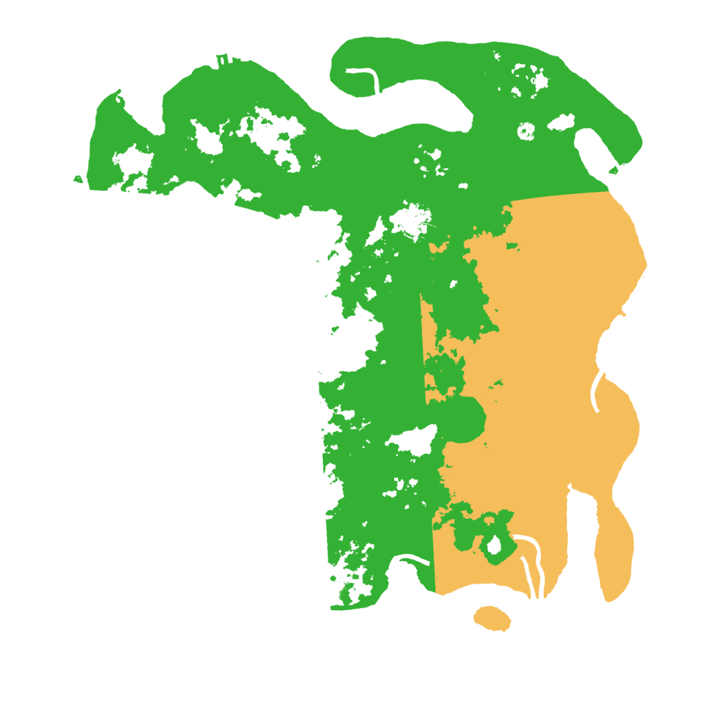 Biome Rust Map: Procedural Map, Size: 4000, Seed: 258218150