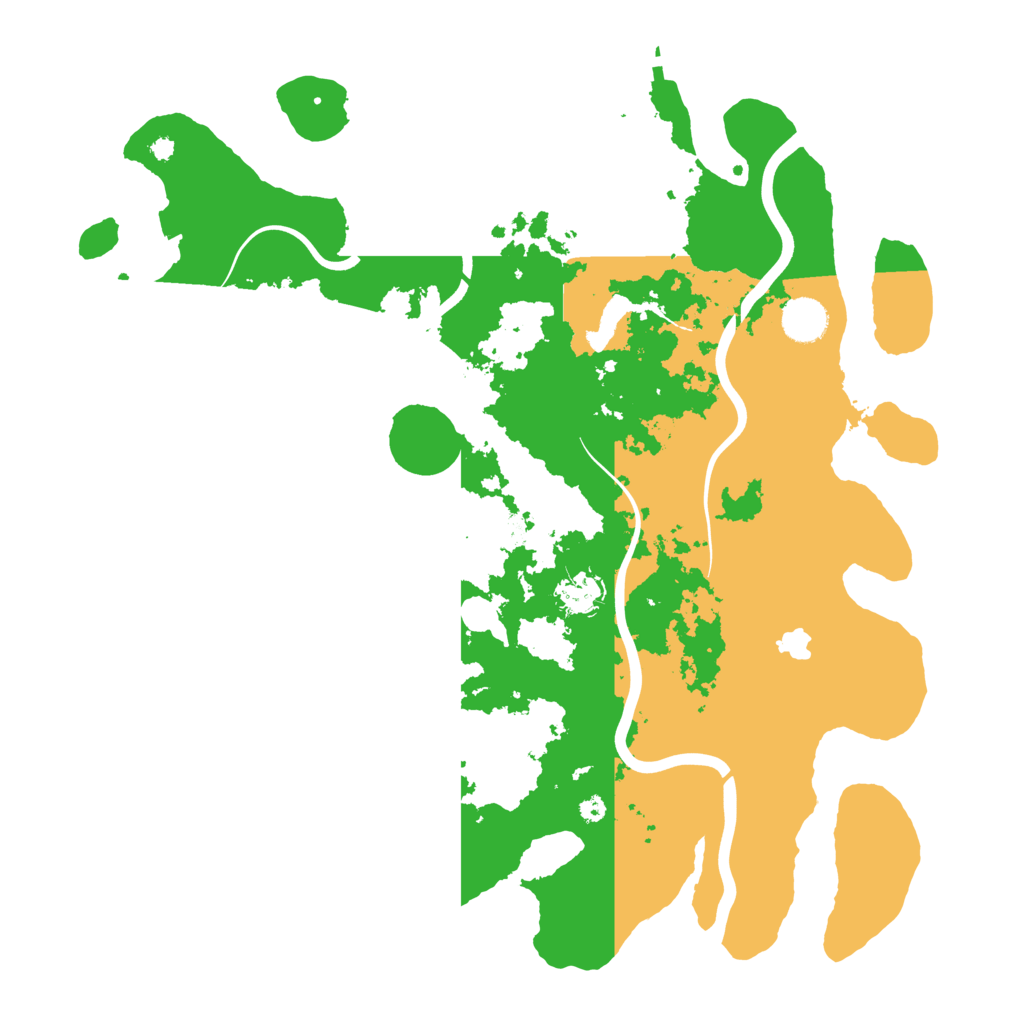 Biome Rust Map: Procedural Map, Size: 4000, Seed: 8672012