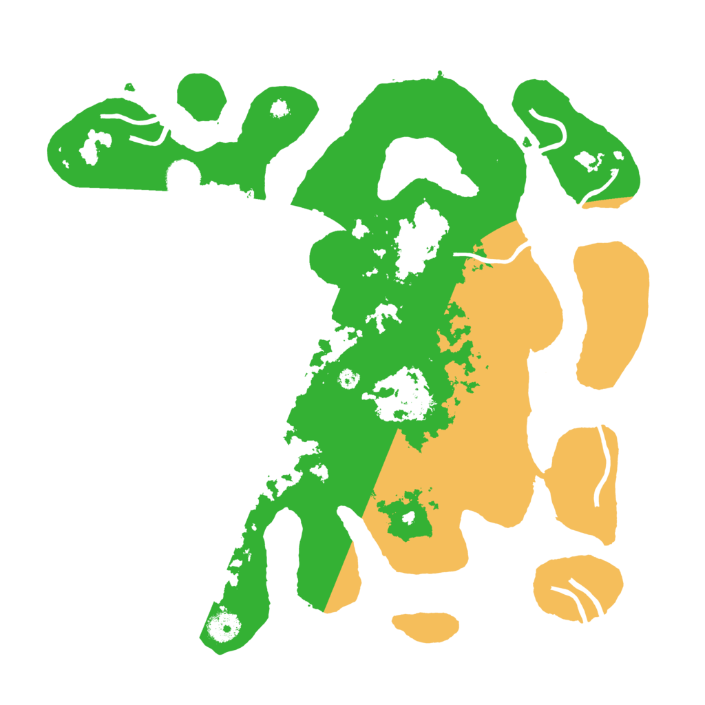 Biome Rust Map: Procedural Map, Size: 3600, Seed: 1352752224