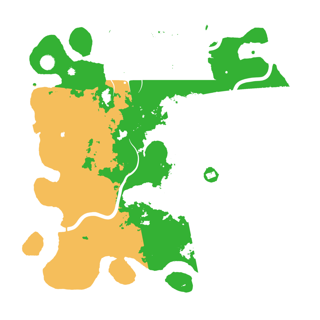 Biome Rust Map: Procedural Map, Size: 3800, Seed: 86816