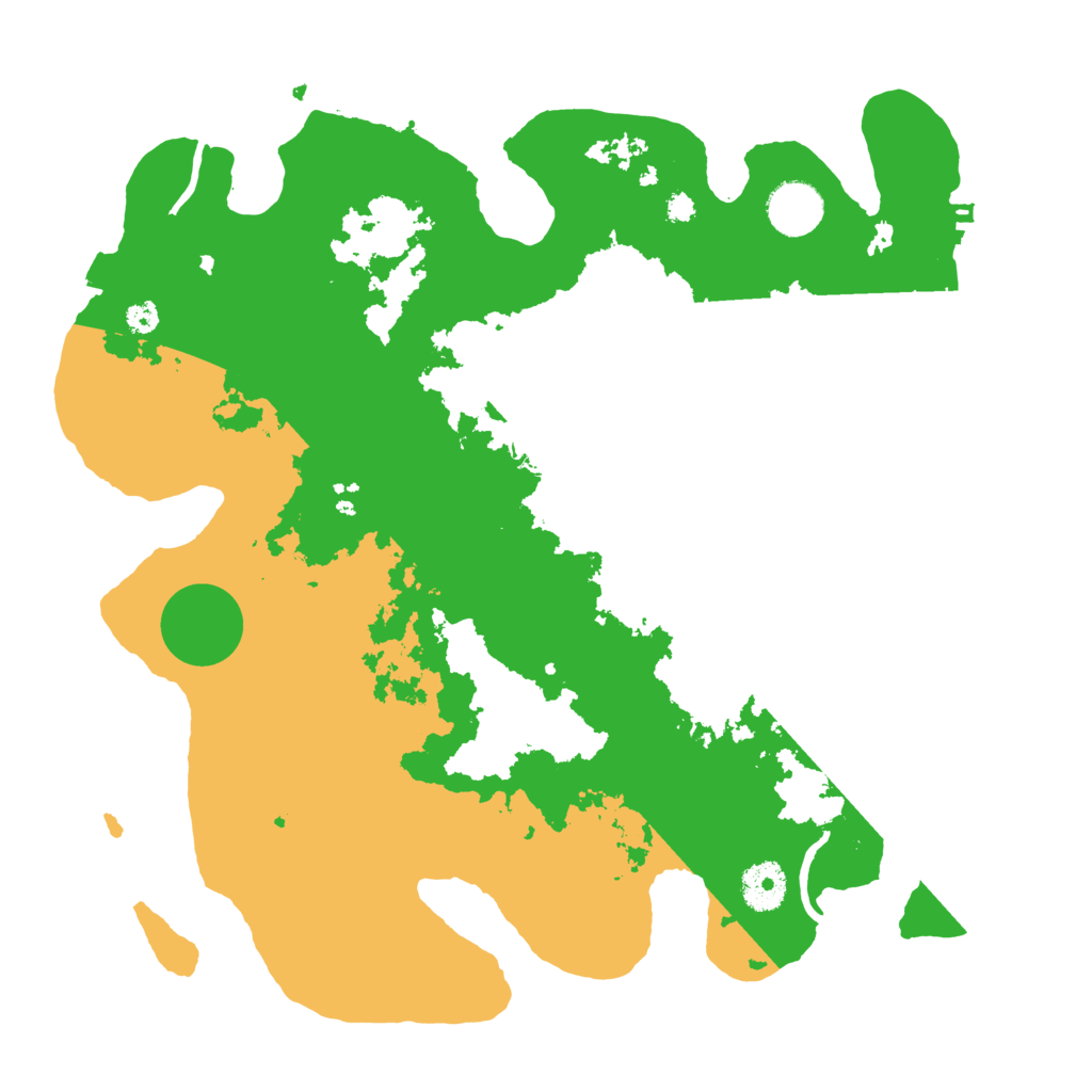 Biome Rust Map: Procedural Map, Size: 3500, Seed: 762780067