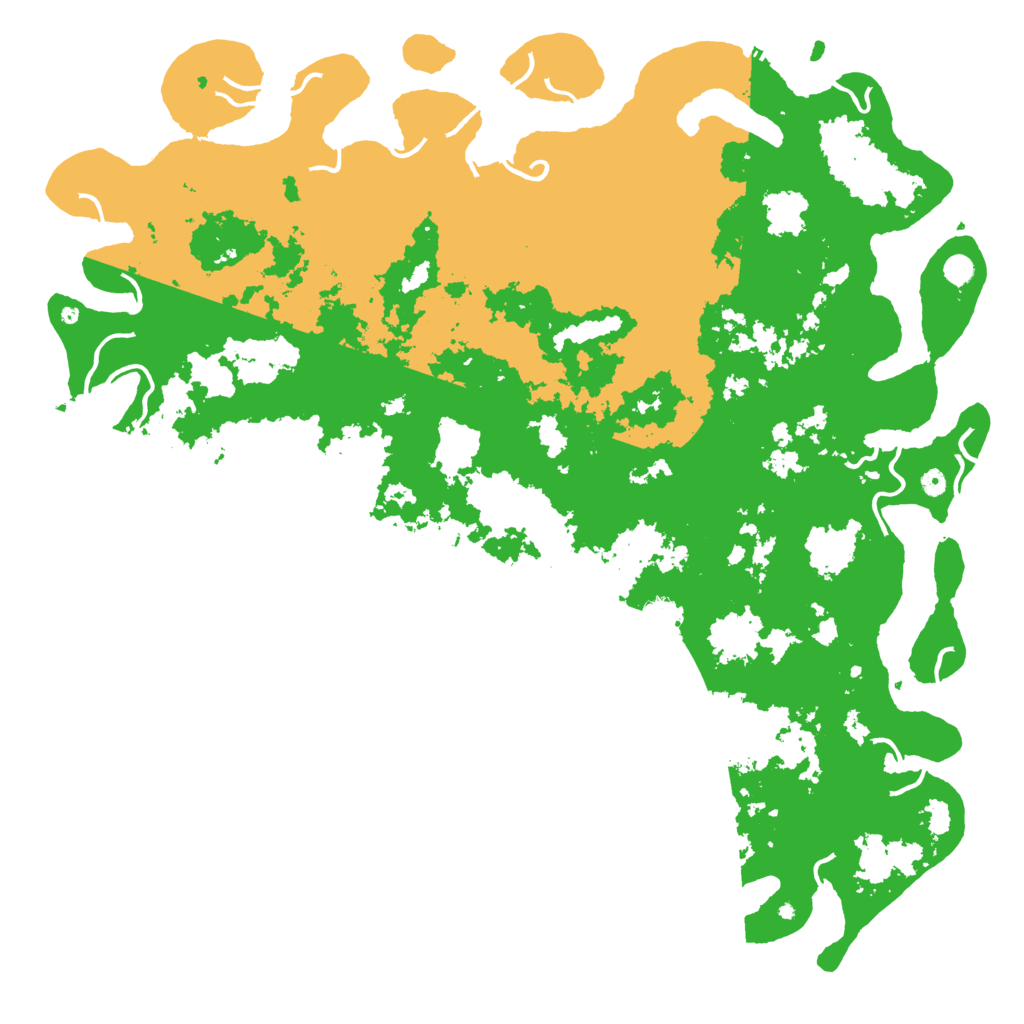 Biome Rust Map: Procedural Map, Size: 6000, Seed: 5685183