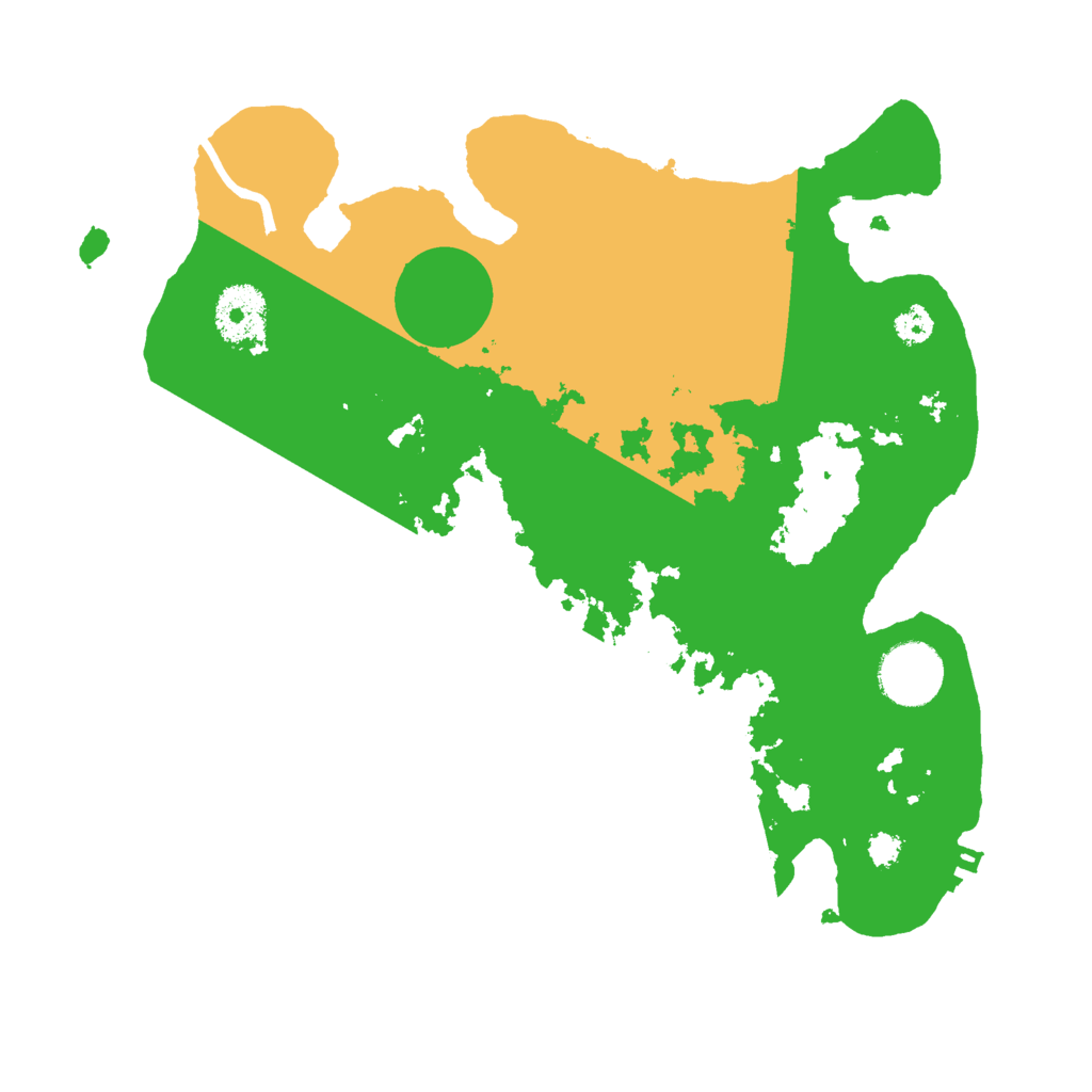 Biome Rust Map: Procedural Map, Size: 3000, Seed: 761833633